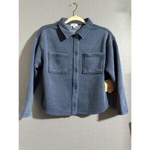 Stitch Bixby Girls Crop Knit Jacket Size 12/14 L NWT